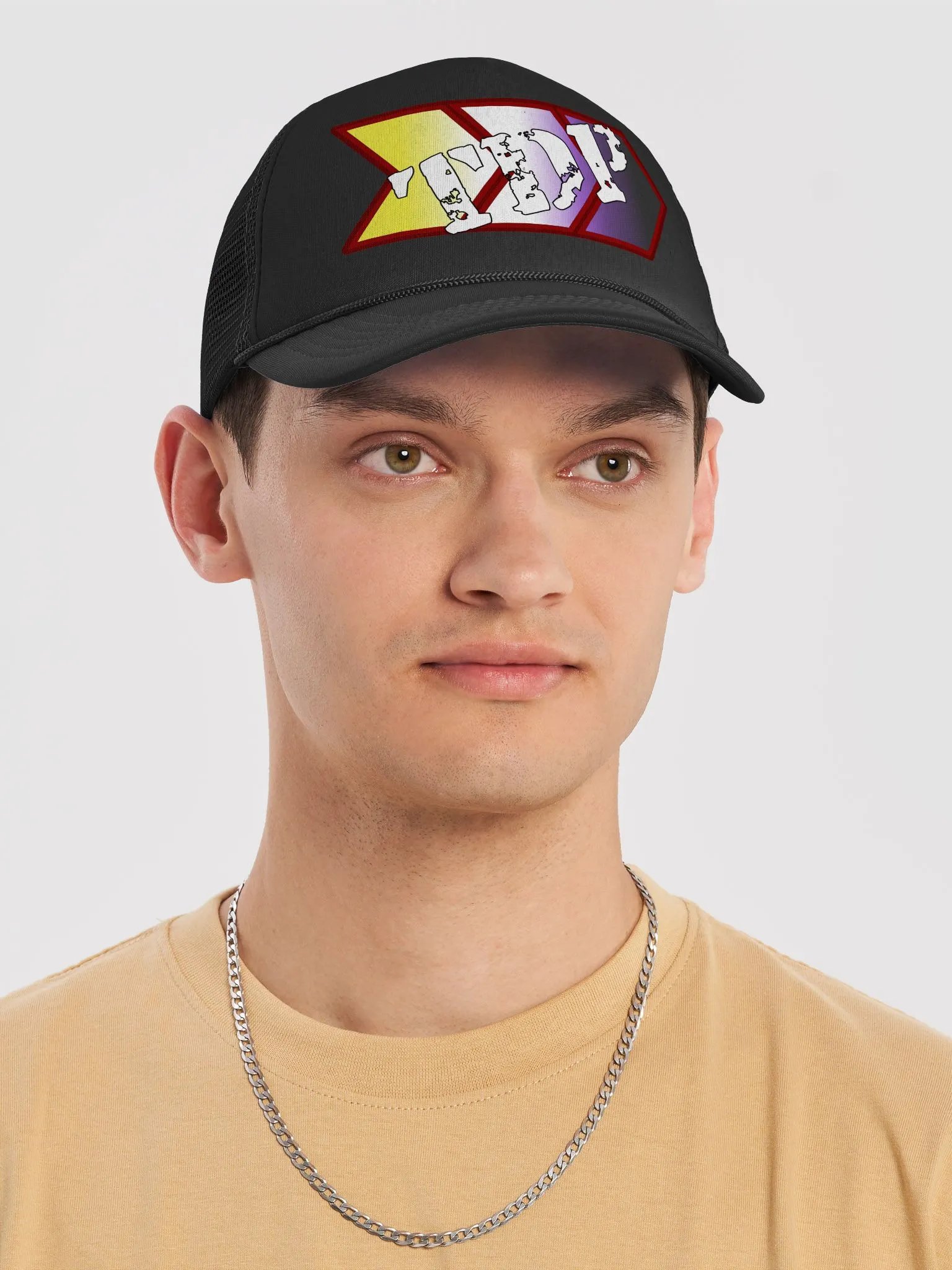 Nonbinary Pride TDP Trucker Hat product image (5)