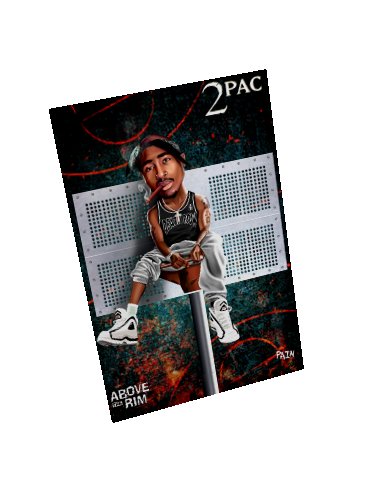 Above The Rim Pain Canvas product image (1)