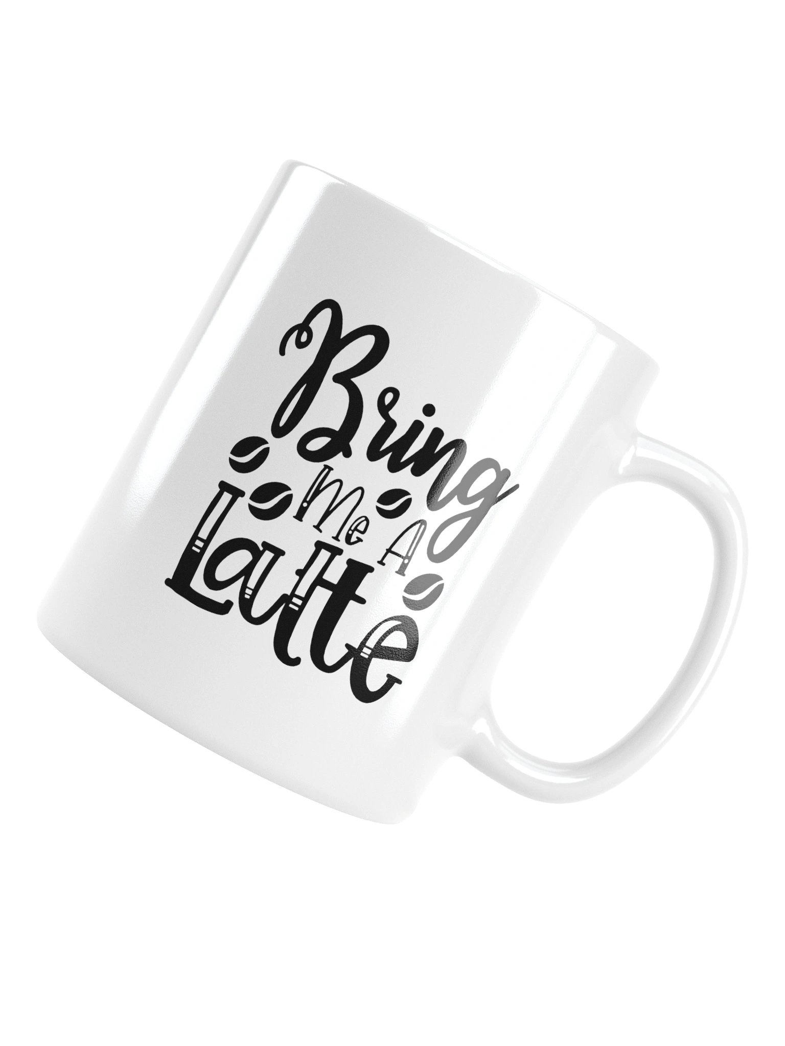 Bring Me a Latte Funny Coffee Mug - Cute Latte Lover Ceramic Cup Gift product image (13)