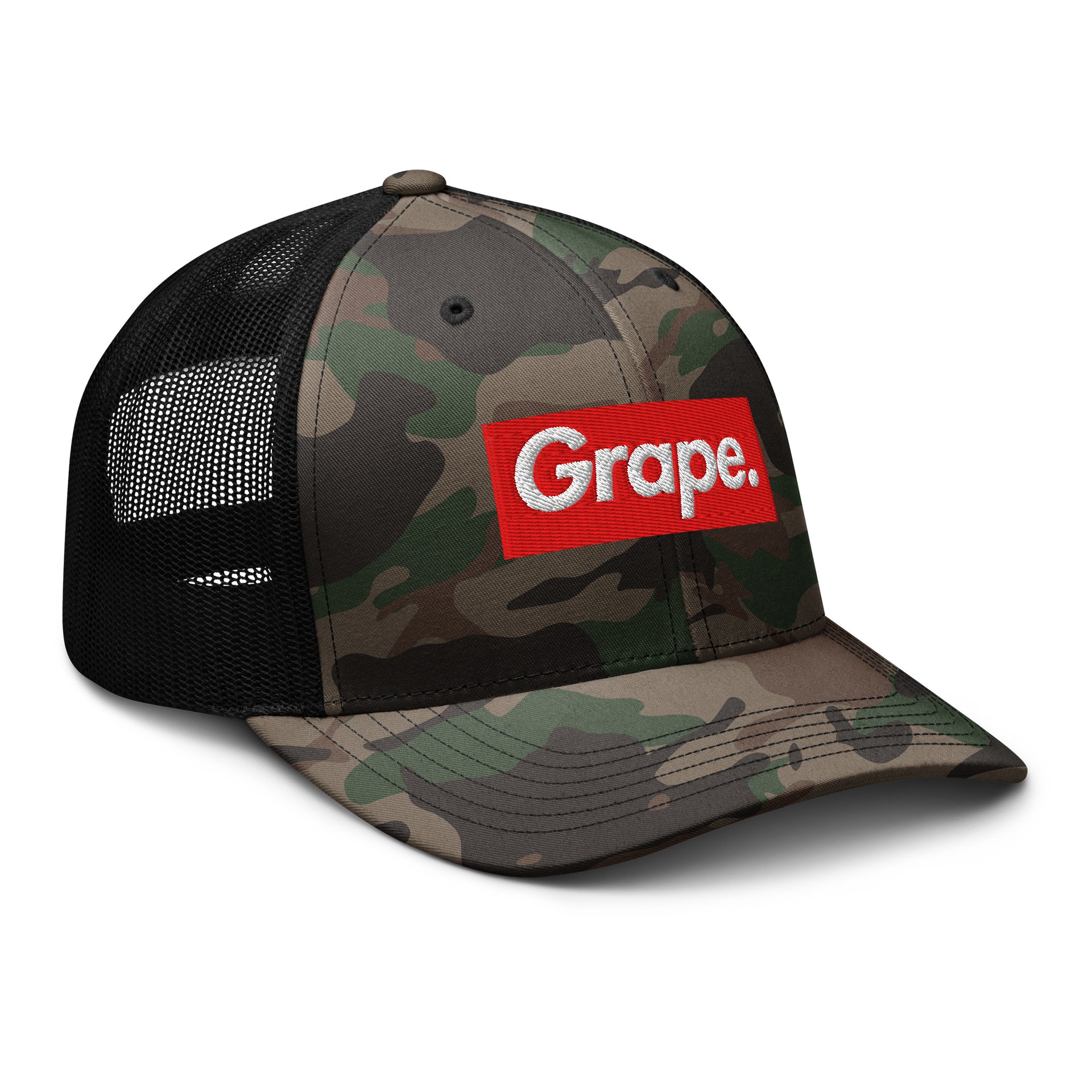 Grape. Camo Trucker Hat product image (6)