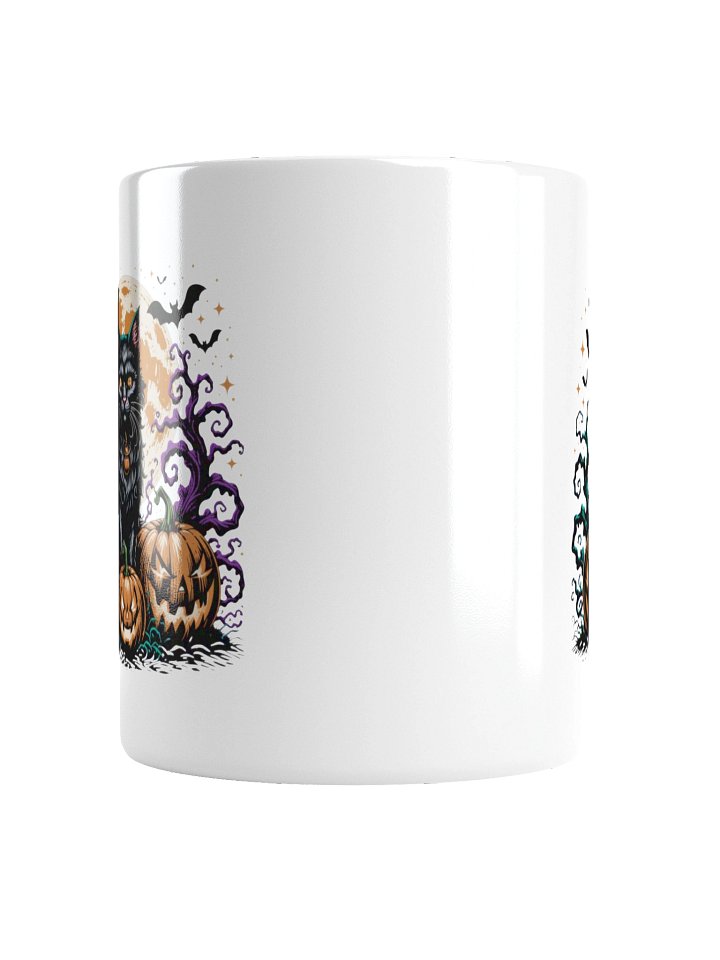 Moonlit Black Cat Magic Coffee Mug product image (4)