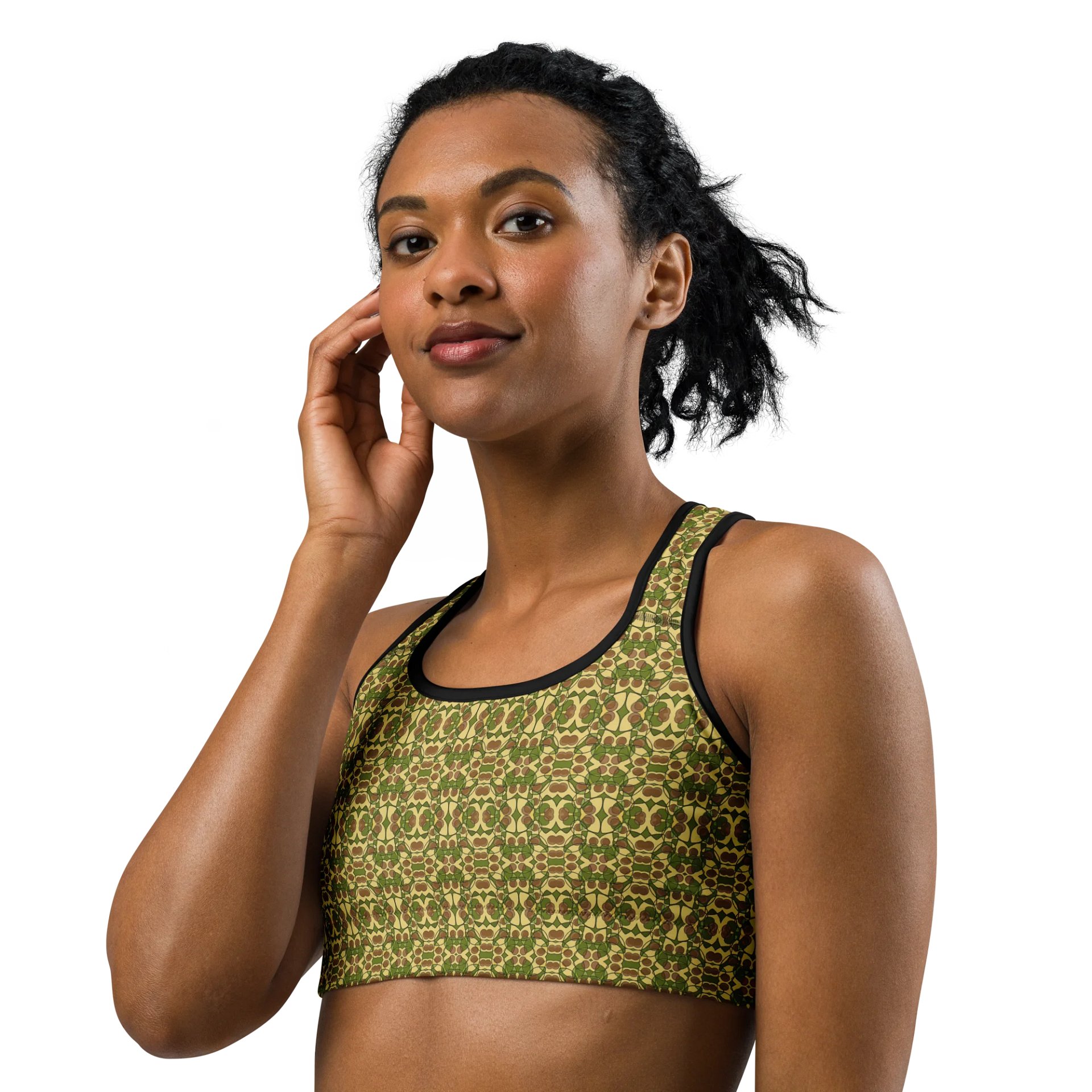 Avocado Reverie – Moisture-Wicking Basic Sports Bra product image (5)