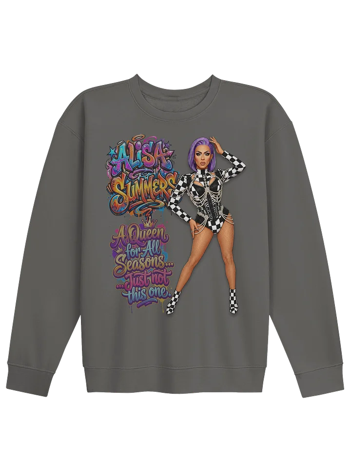 "Queen for All Seasons" Full Graphic Crewneck Sweatshirt product image (1)