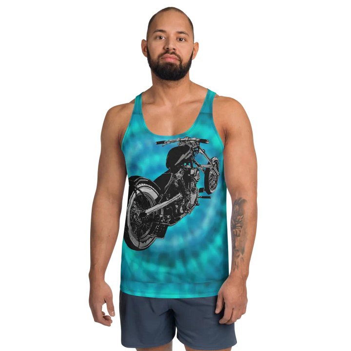 motorbike blues tank top product image (2)