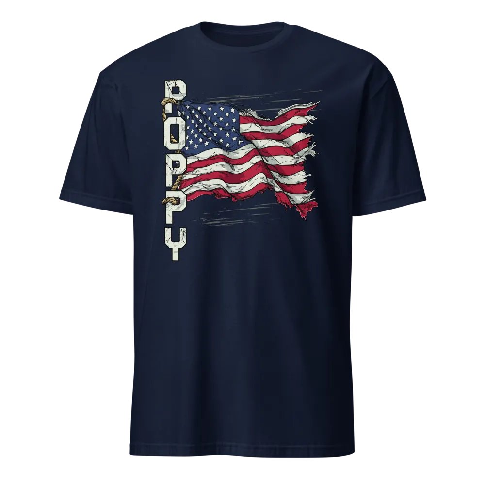 Poppy Torn American Flag product image (1)