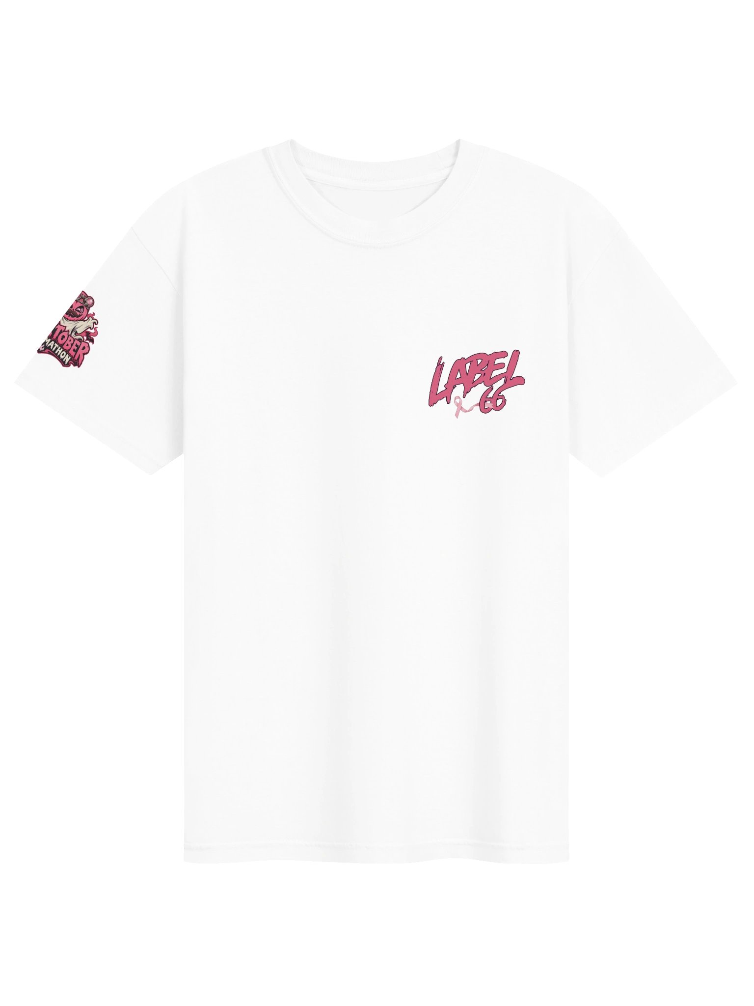 Breast Cancer Awareness Label66 + DKCosta Spooktober T product image (2)