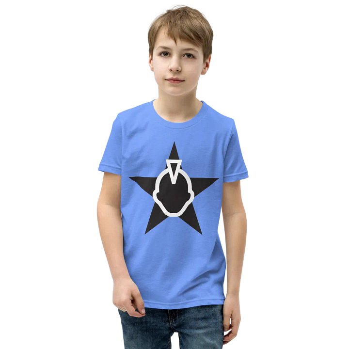 Youth Flipside Star Classic Cotton T-Shirt product image (2)