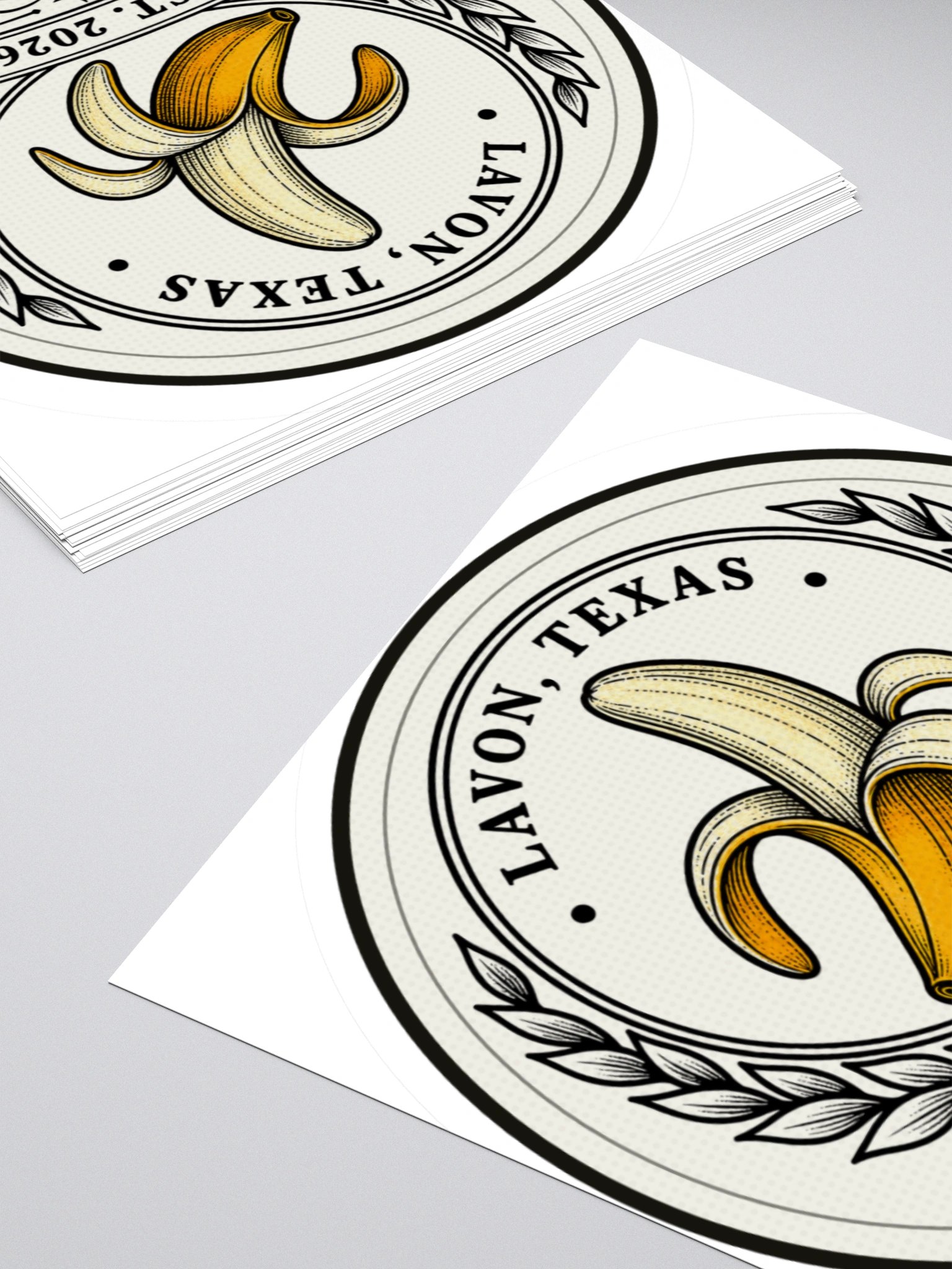 The Banana Crest Sticker product image (7)