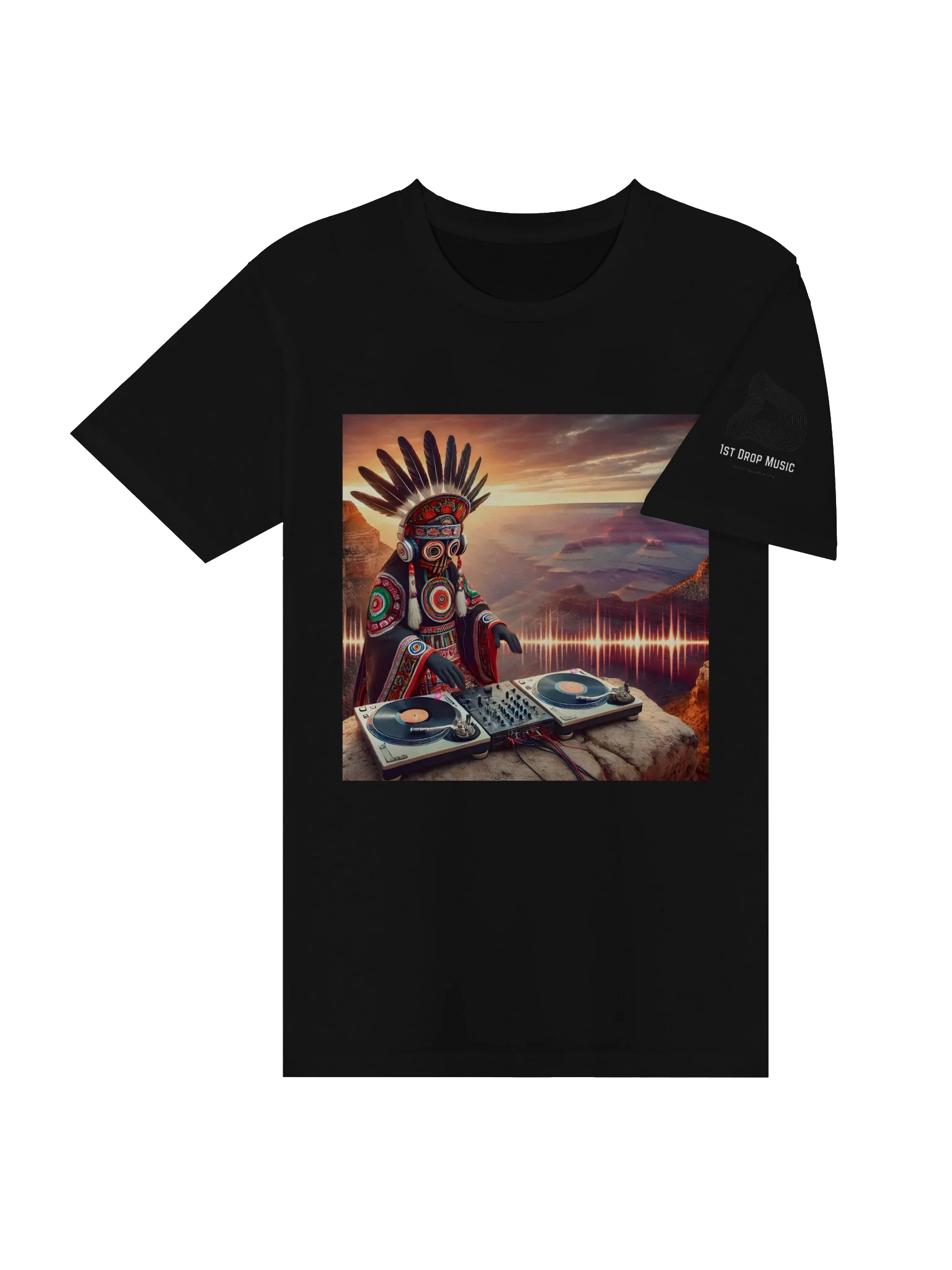 Turntable Kachina Grand Canyon Blueberry T-shirt
