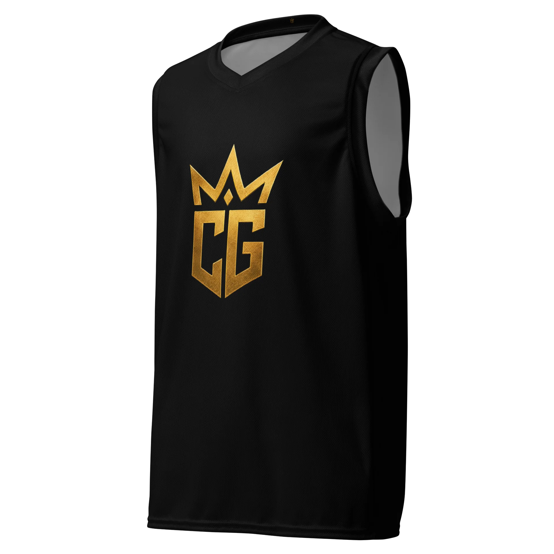 Premium CG Basketball Jersey: Gold Edition product image (1)