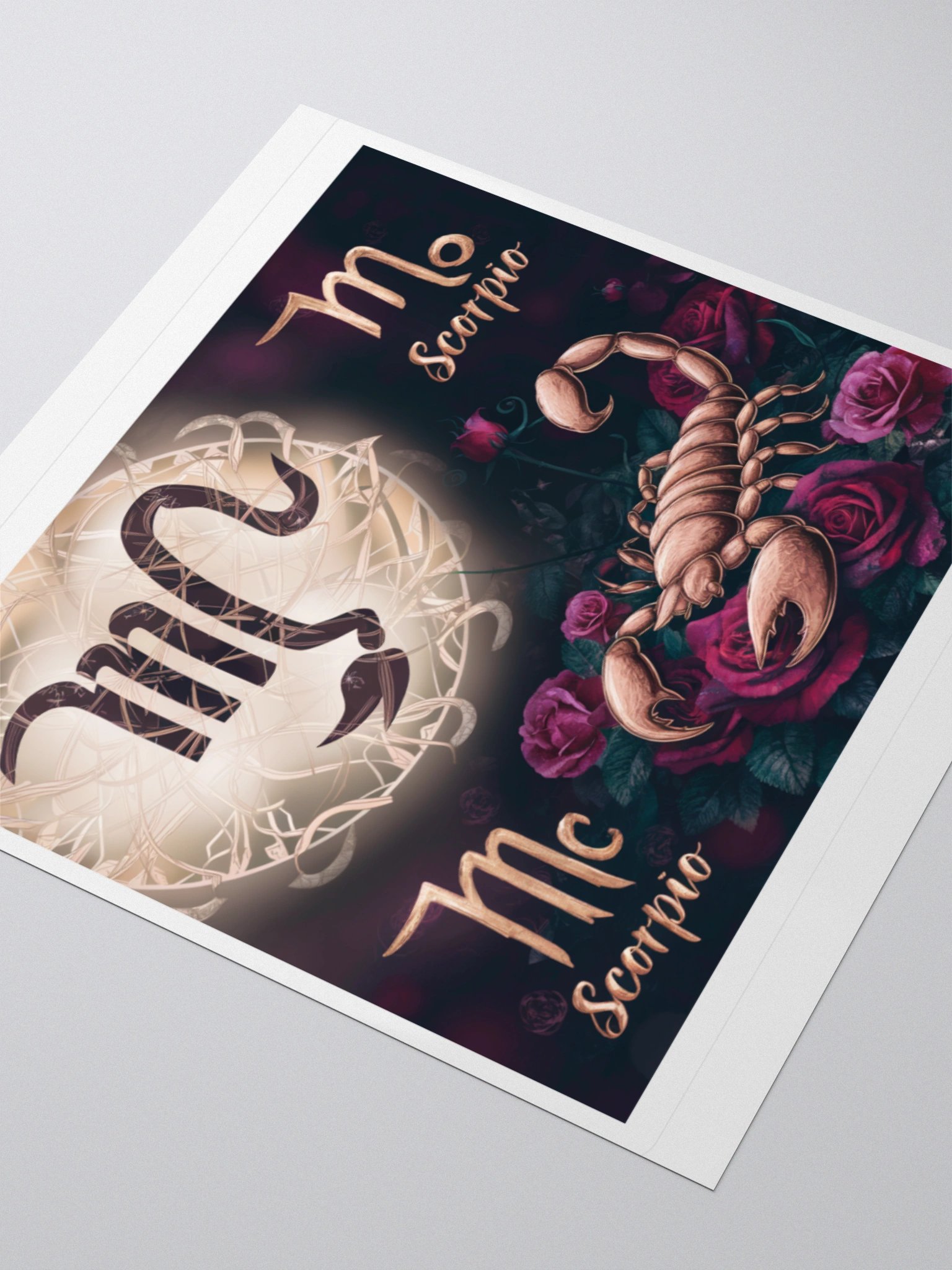 Scorpio Sticker - Zodiac Art | Exclusive Design | TDS Music product image (7)