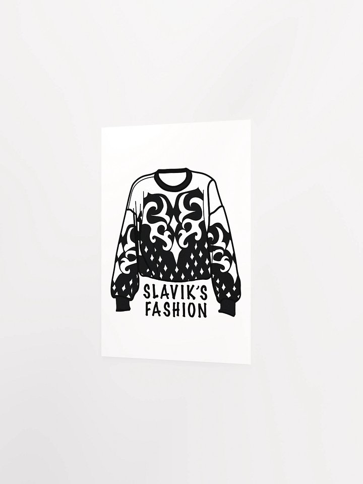 Poster 'Slavik's Fashion Sweater' product image (15)