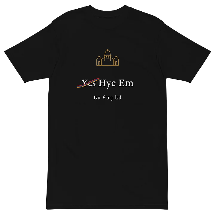 Yes Hye Em Classic Black Tee product image (2)