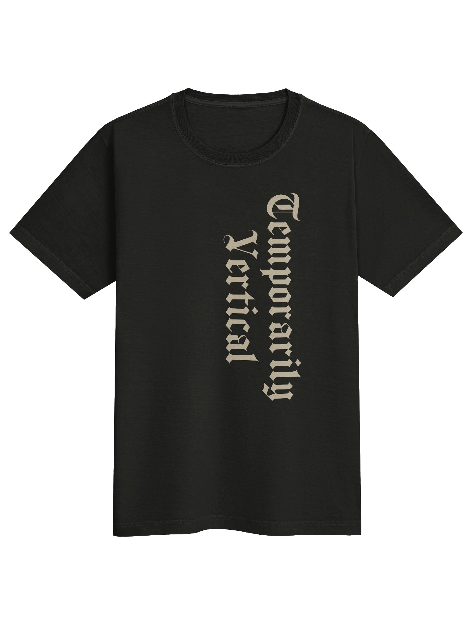 Temporarily Vertical Shirt | Dark Humor Chronic Illness Tee | Double-Sided Invisible Illness Shirt product image (1)