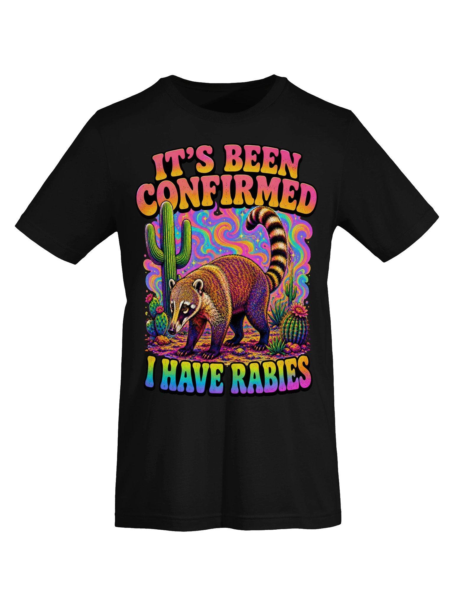 Confirmed: Rabies coatimundi Psychedelic Tee product image (54)