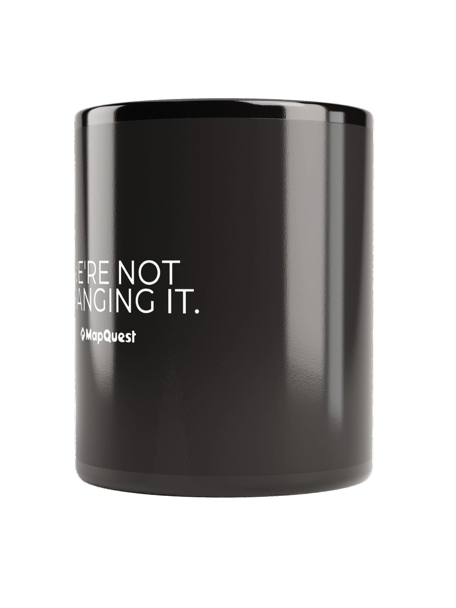 Elegant Black We're Not Changing It Coffee Mug product image (4)
