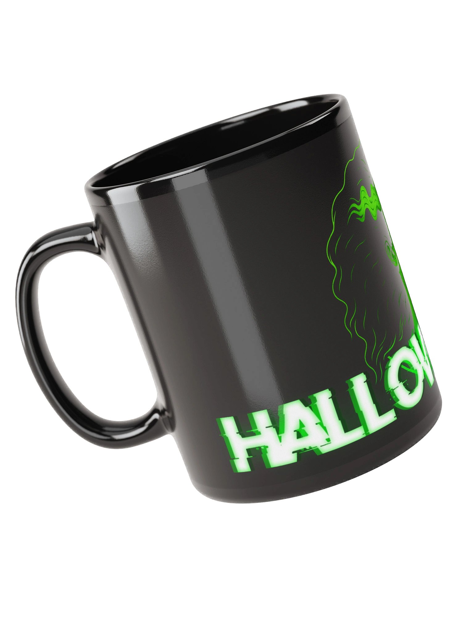 "HALLOWVISION" Scream Black Mug product image (5)