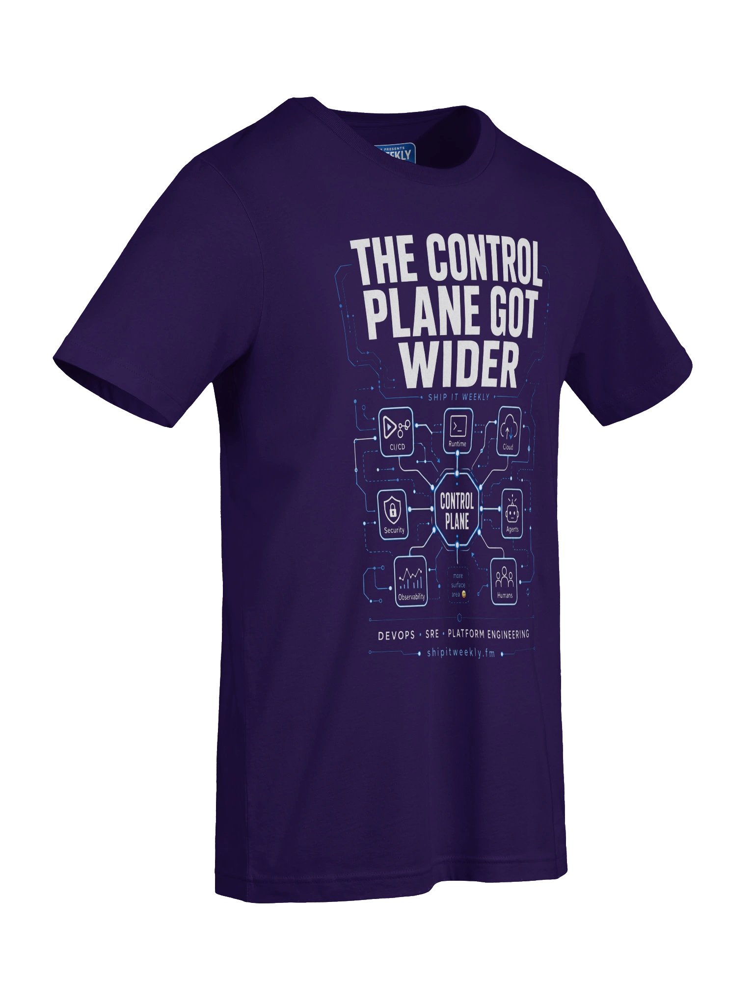The Control Plane Got Wider | Ship It Weekly DevOps Tee product image (7)