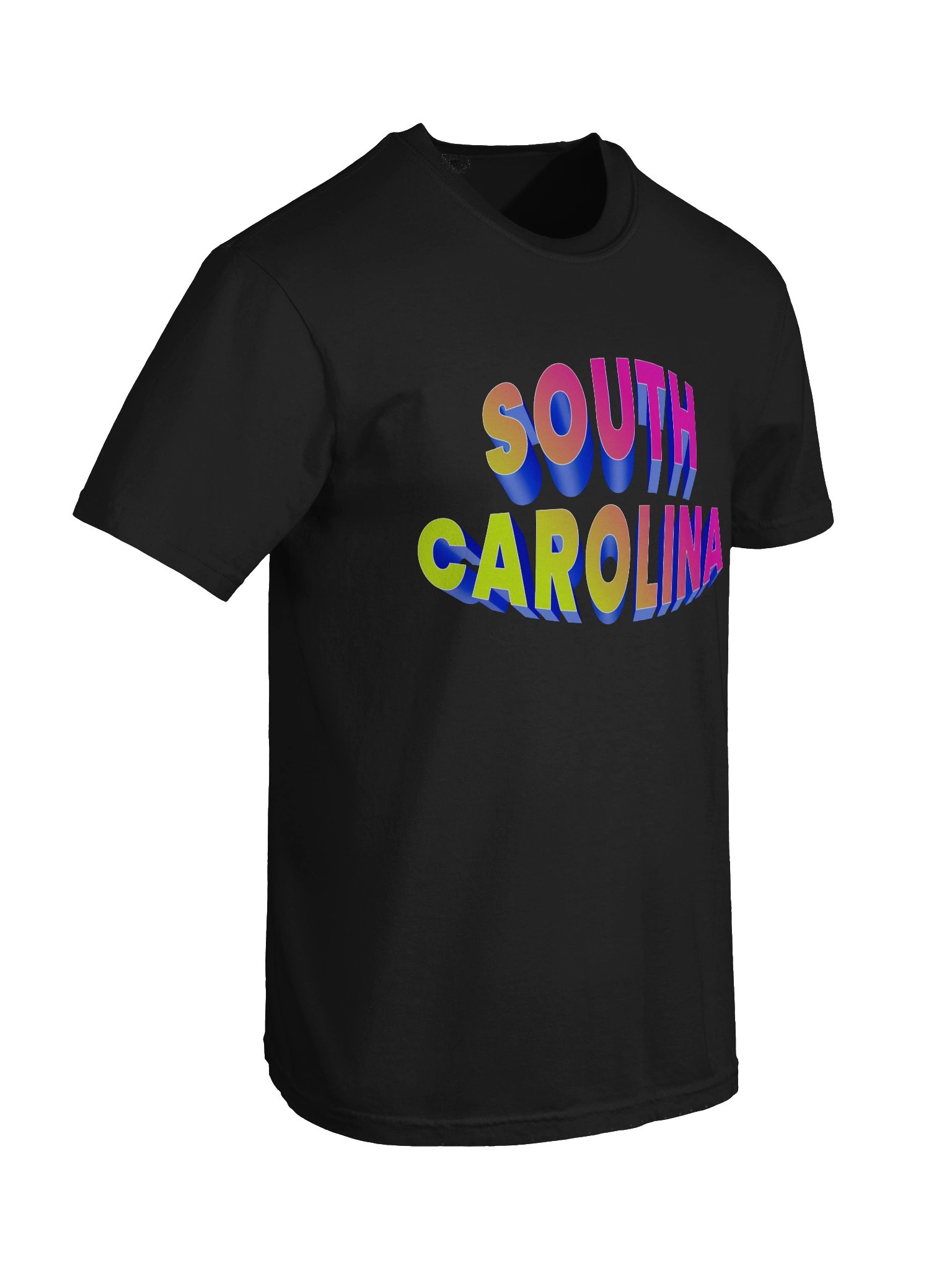 SOUTH CAROLINA 3D Gradient Wordmark Tee product image (8)
