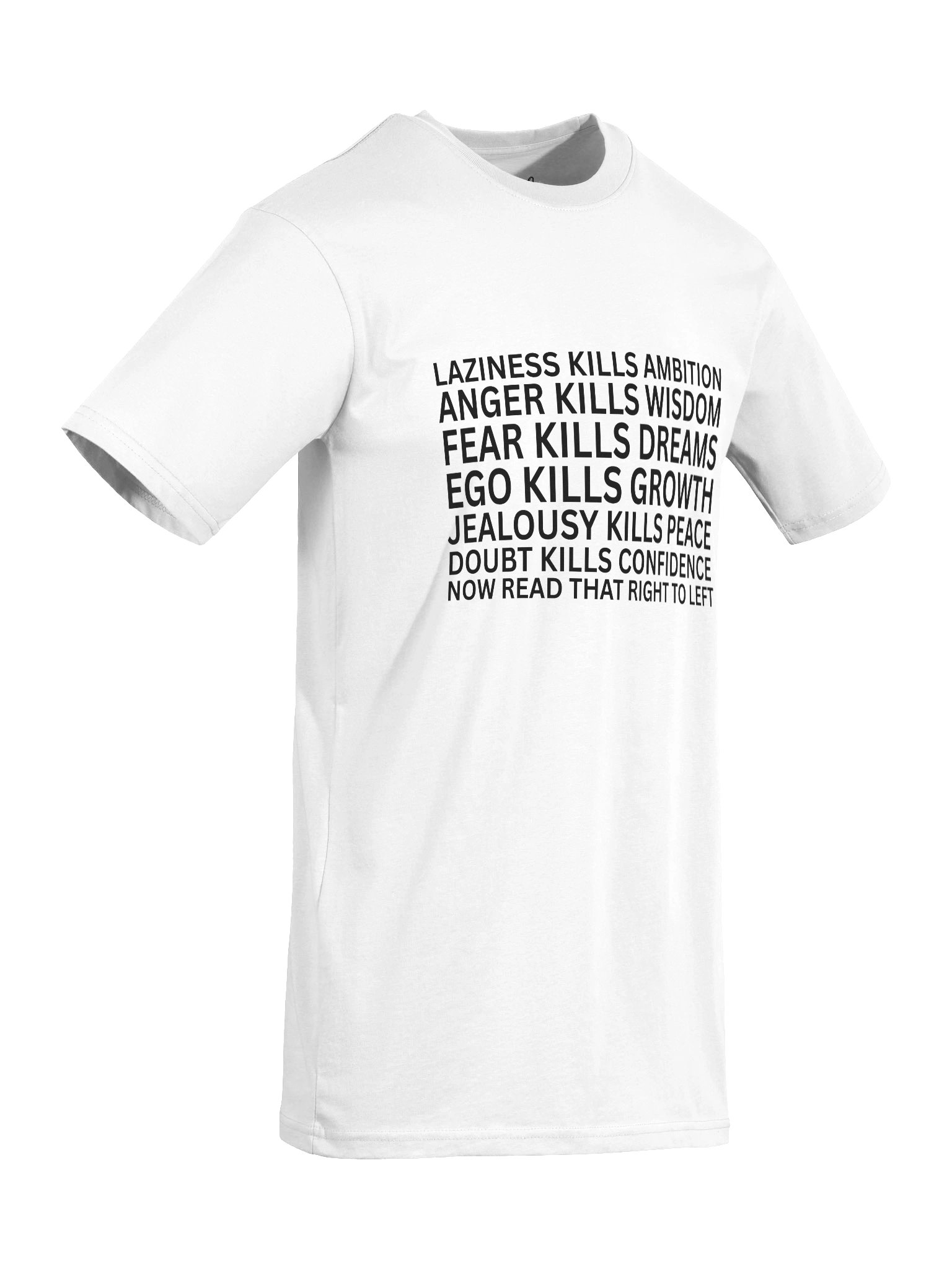 Ambition Kills Laziness 100% Cotton T-shirt product image (5)