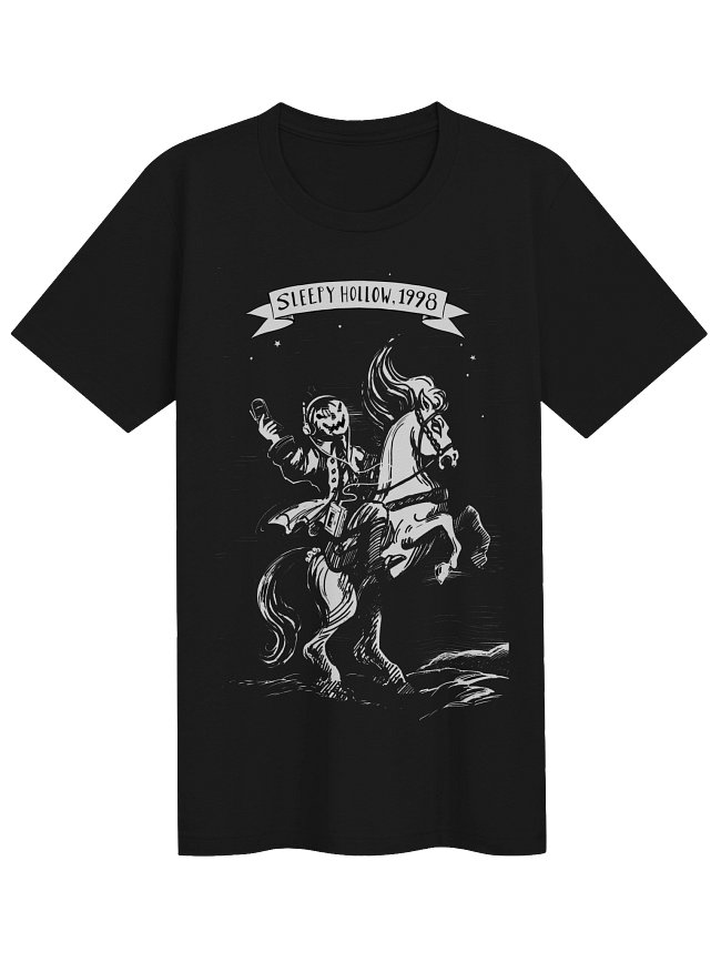 SLEEPY HOLLOW, 1998 Woodcut Horseman Logo