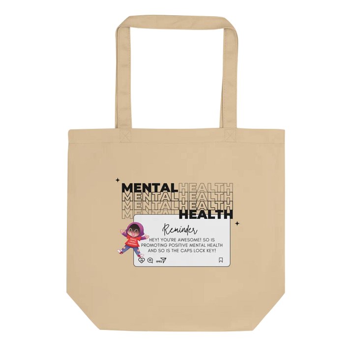 Mental Health Awareness Tote - Light product image (1)