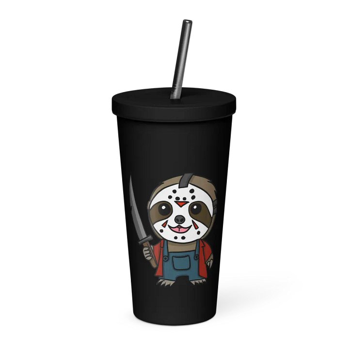 Insulated Tumbler with a Straw - Jason product image (1)