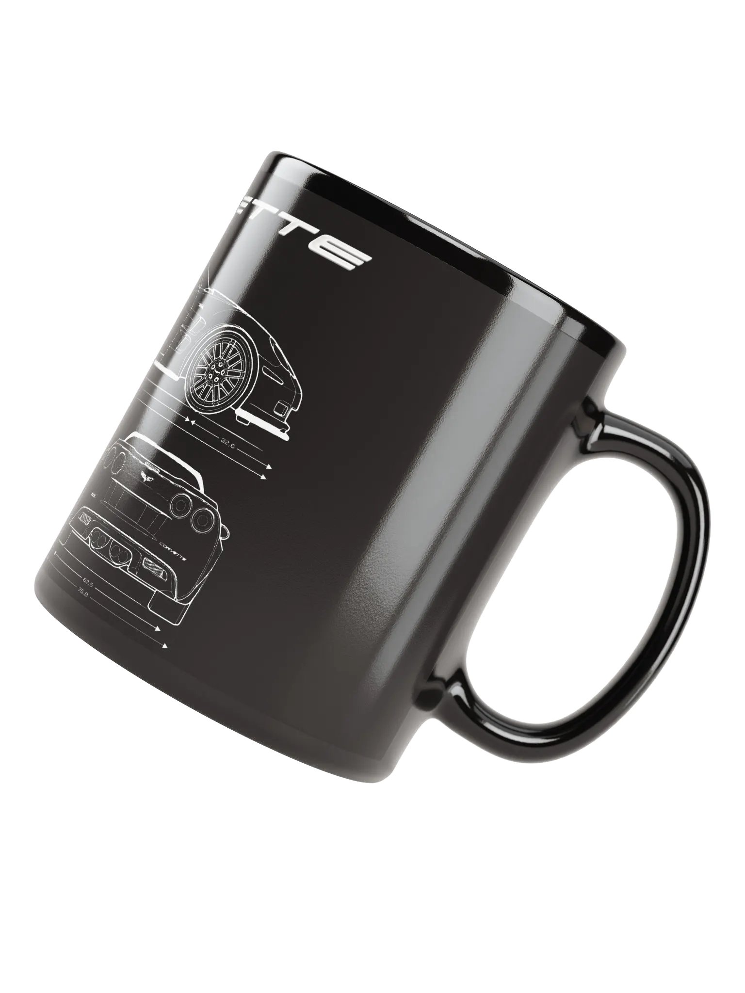 C6 VETTE -MIDNIGHT MUG product image (4)