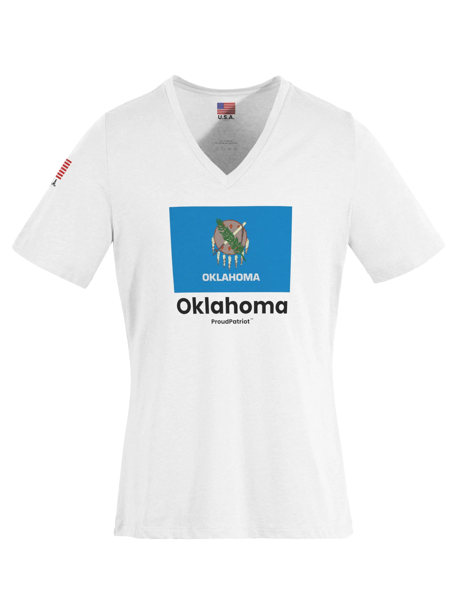 Oklahoma Women's Relaxed V-Neck T-Shirt product image (1)