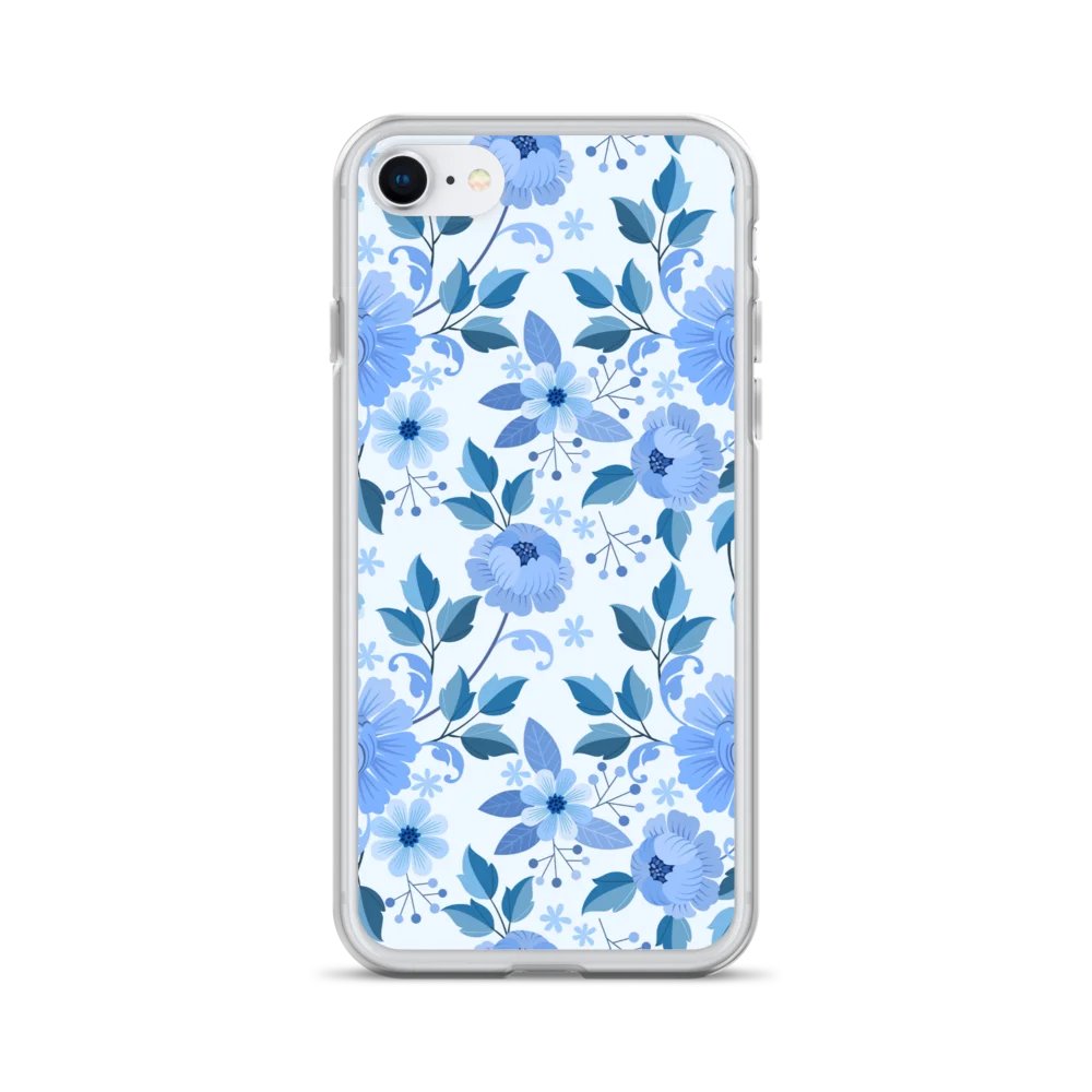 Blue Floral Harmony iPhone® Case product image (28)