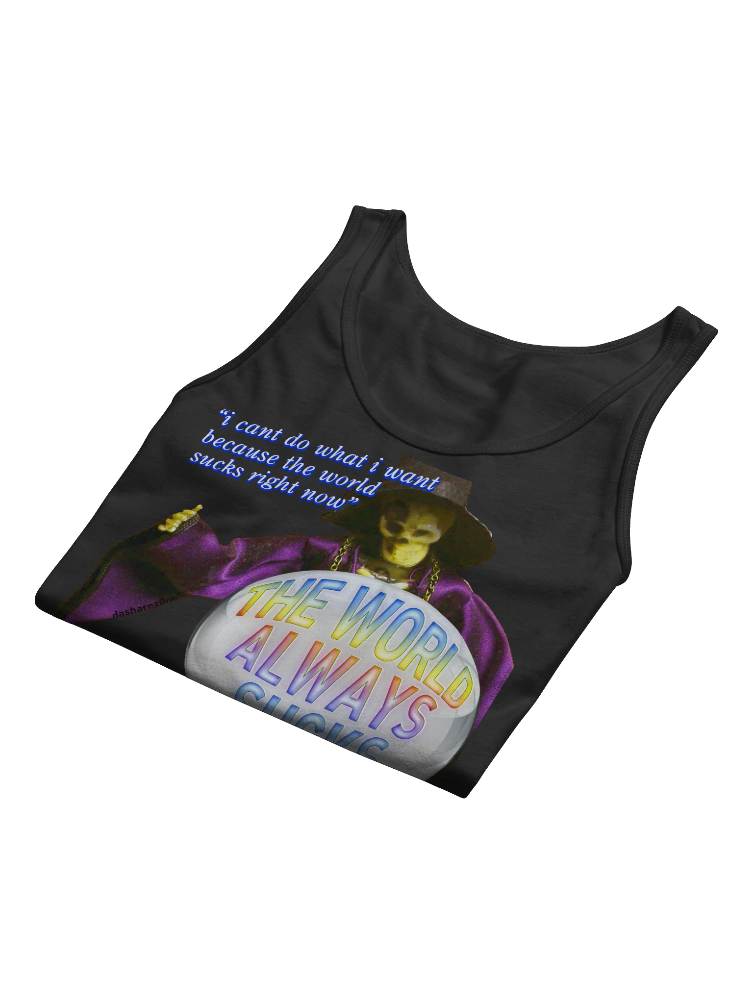 THE WORLD ALWAYS SUCKS "TANK TOP" product image (30)