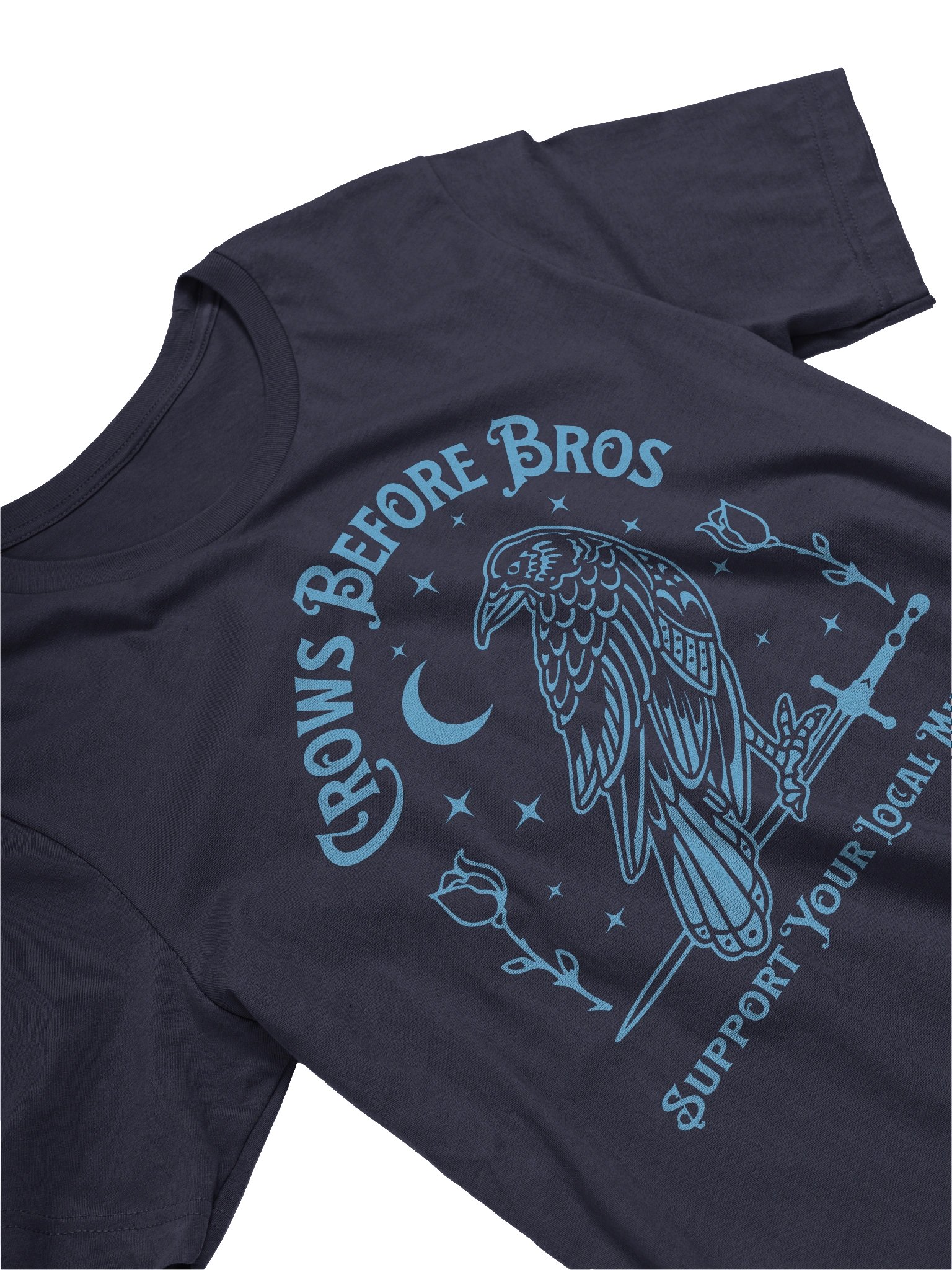 Crows Before Bros T-shirt product image (39)