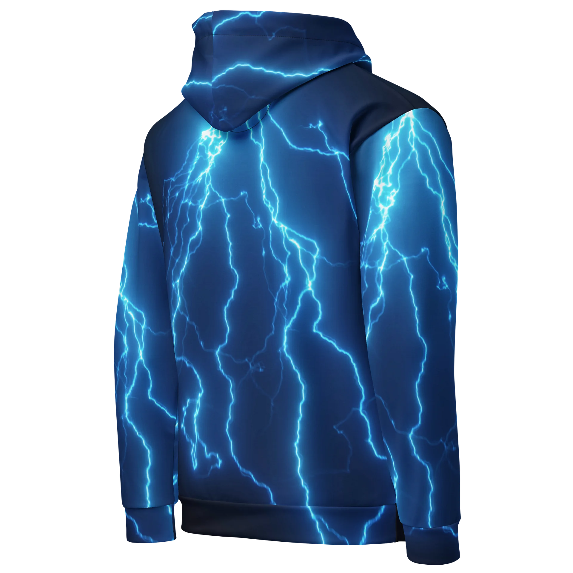 TOP NYNE Neon Lightning All-Over Hoodie product image (5)