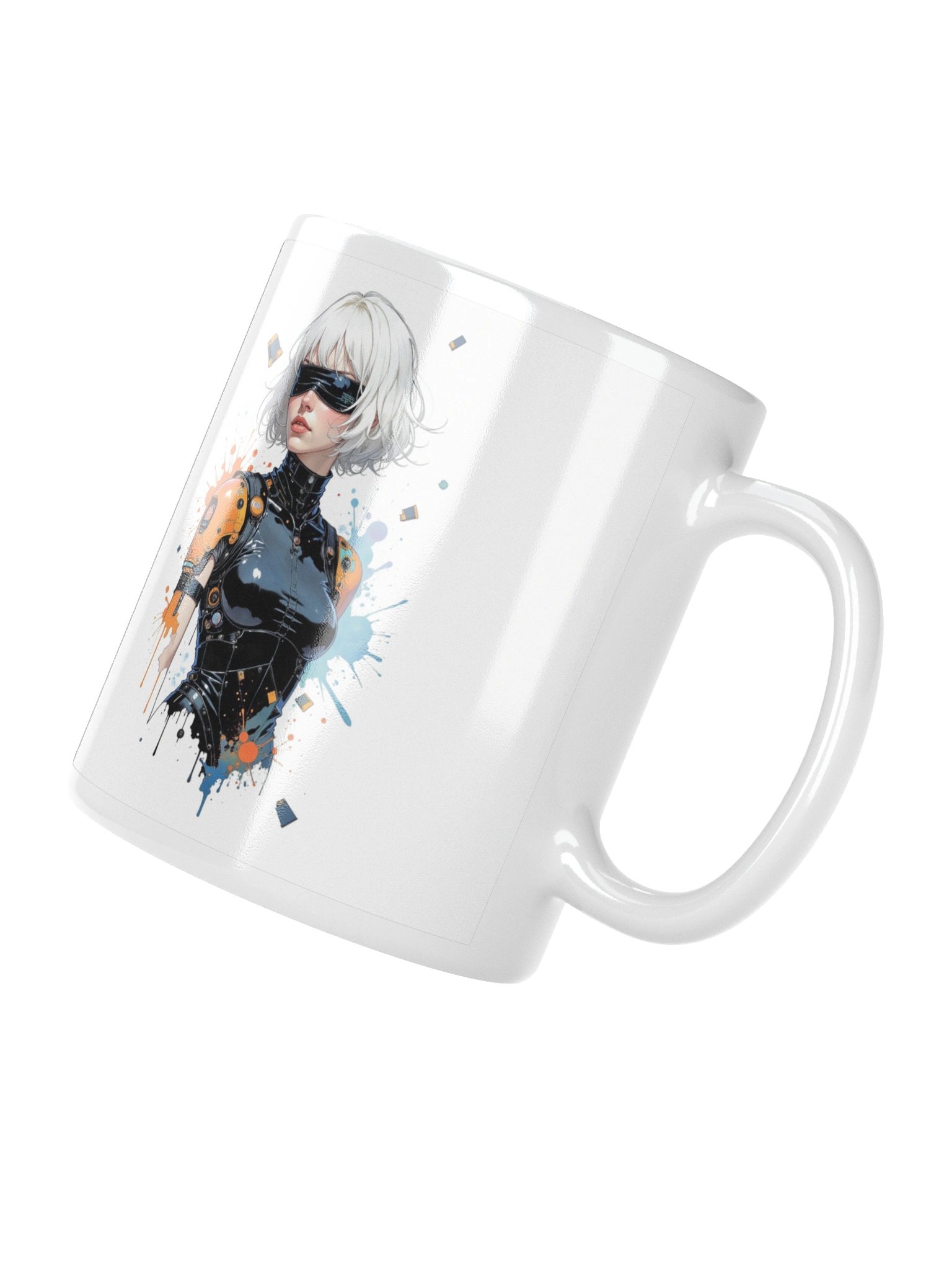Cyber Android Warrior Coffee Mug product image (3)