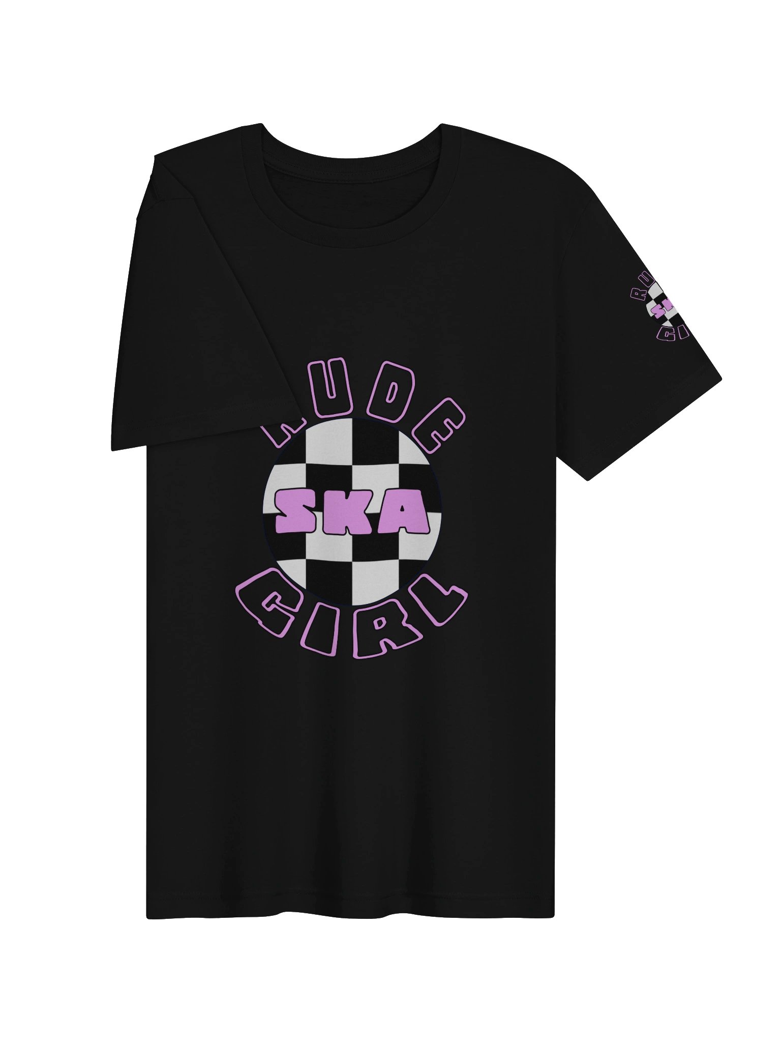 Rude Girl Ska 2 Tone Checkerboard Tee product image (3)