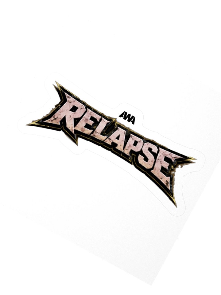 RELAPSE STICKER product image (2)