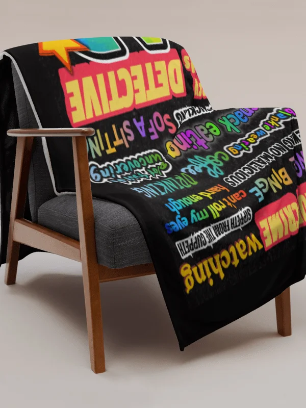 True Crime Dad Blanket Gift Cozy Throw product image (35)