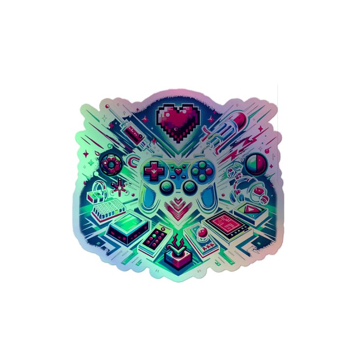 Gaming 4-life Charity Holographic Sticker product image (2)