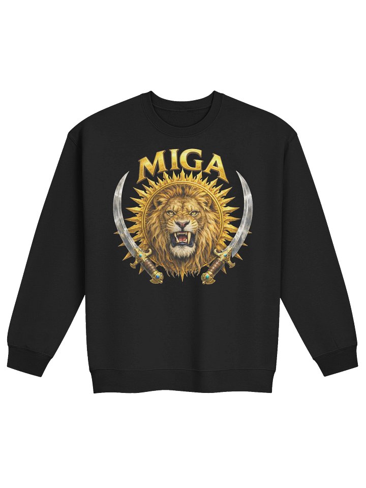 MIGA / No More IR Gold Unisex Sweater product image (1)