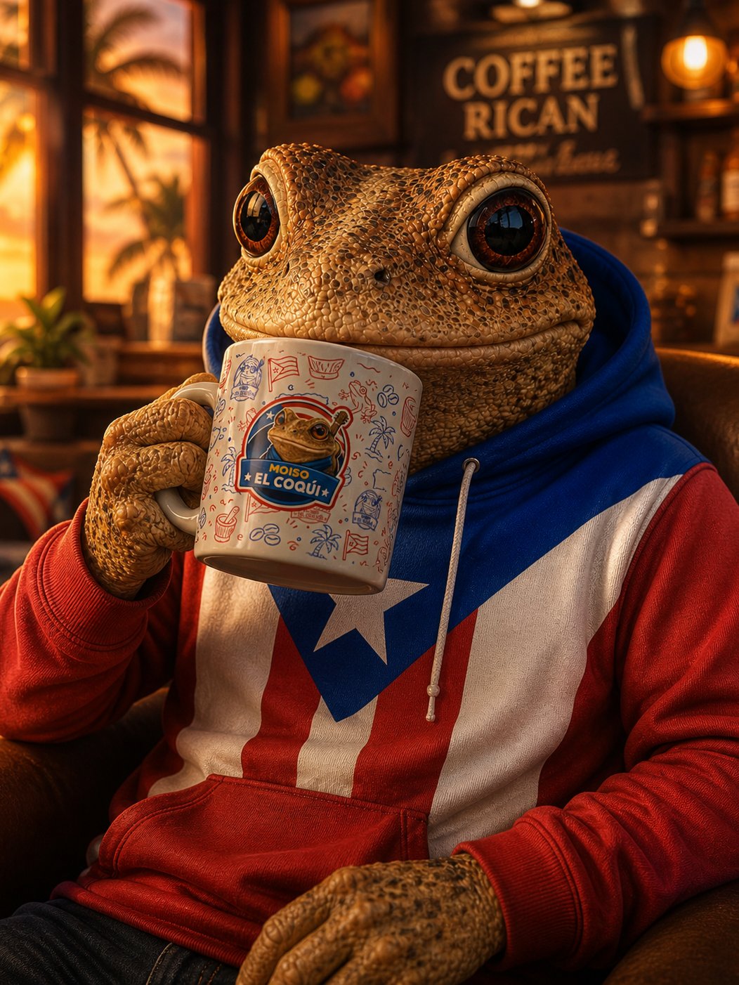 Moiso El Coqui Coffee Mug ☕️ 🇵🇷 product image (6)
