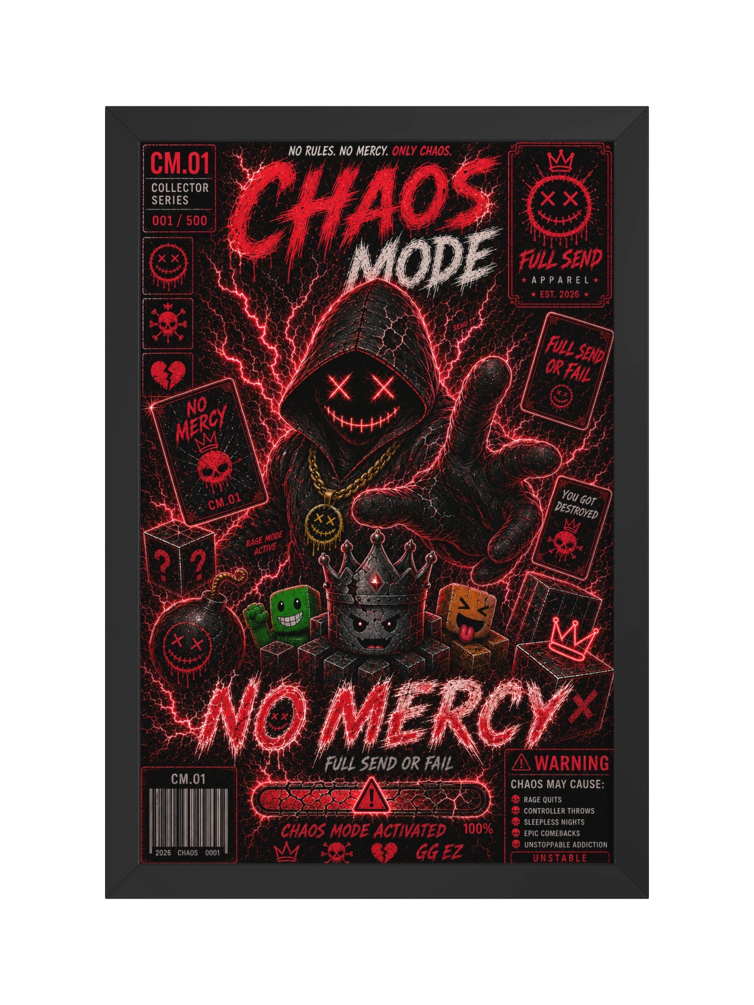 GAJ - CM.01 – Limited Edition Framed Poster product image (1)