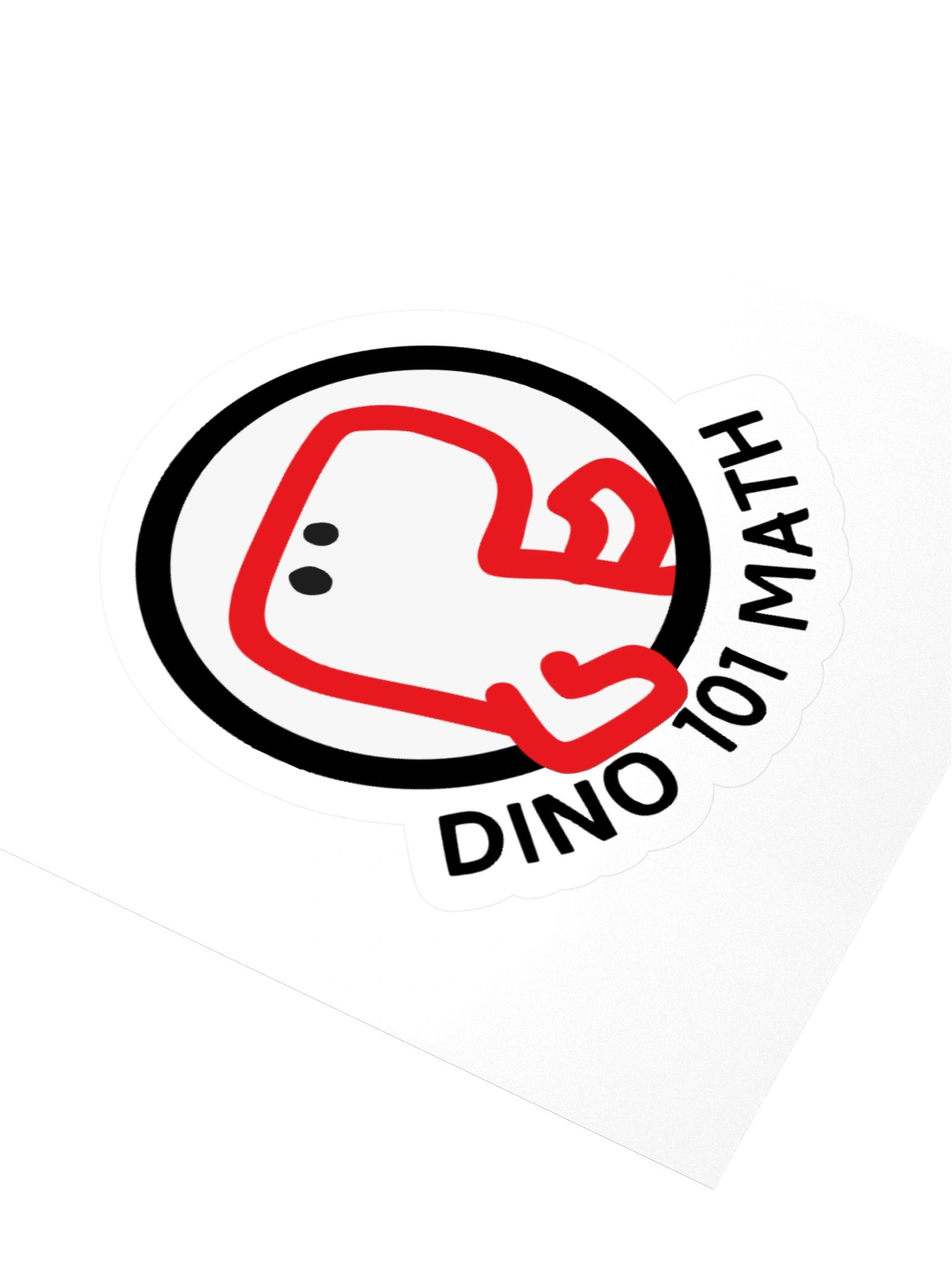 Dino 101 Math Sticker Sheet product image (3)