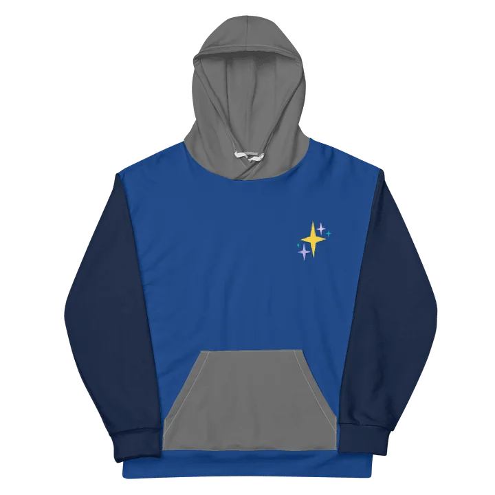 stardust colorway hoodie (blue & grey ver.) product image (1)