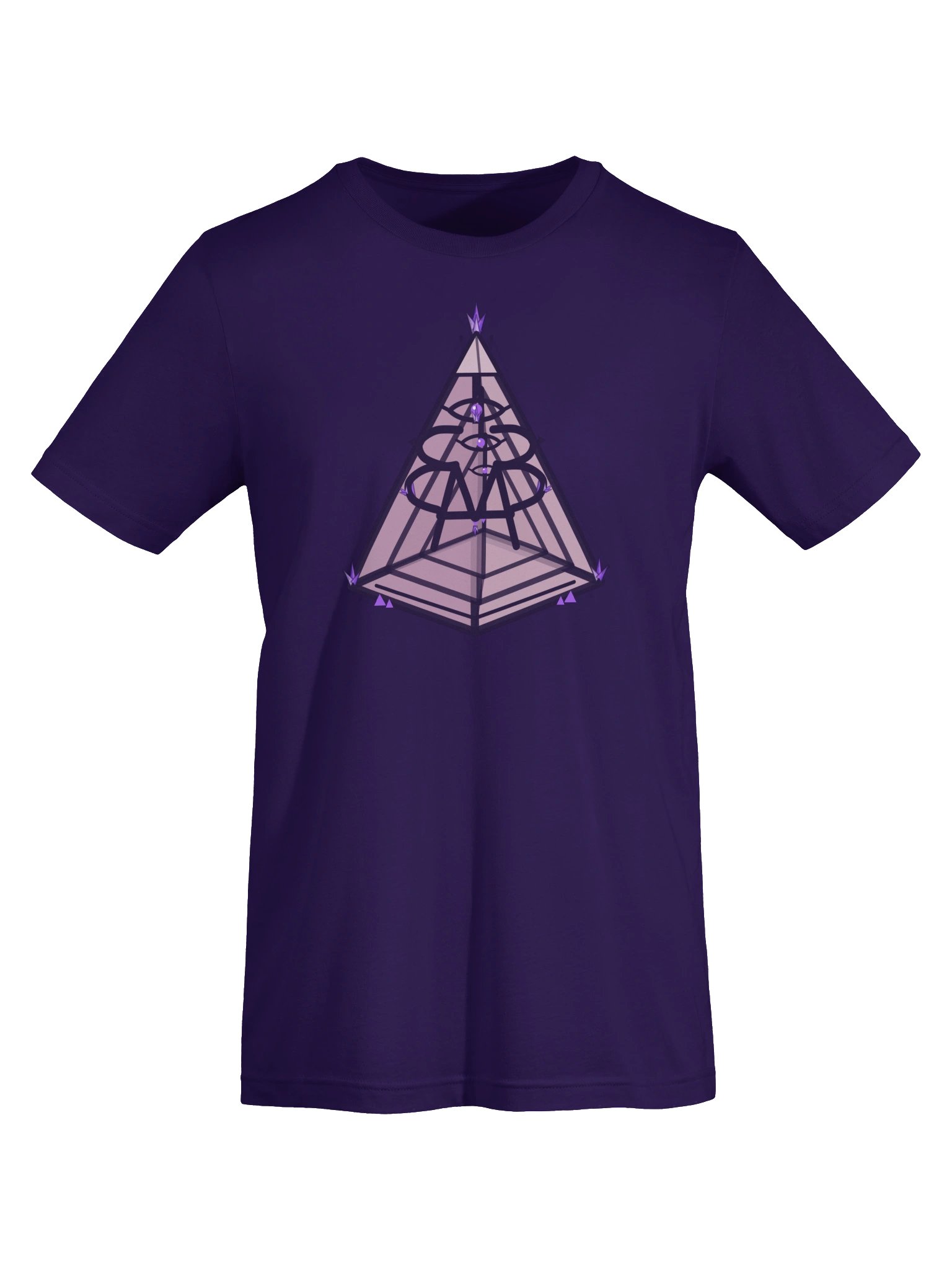 AMP-33 7D Pyramid Tee — Purple product image (5)