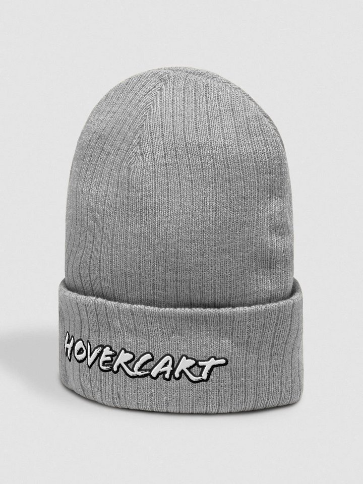Hovercart Ribbed Knit Beanie - Show your Support with Style - Headwear product image (38)