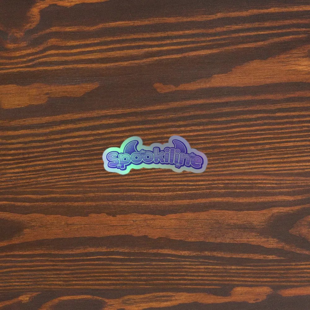 Holo Spooky Sticker product image (3)