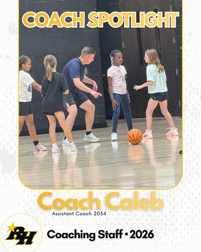 ⭐️ Coach Spotlight — Coach Caleb ⭐️

Today is a good day to recognize one of the people helping our 2034 group continue to gr...