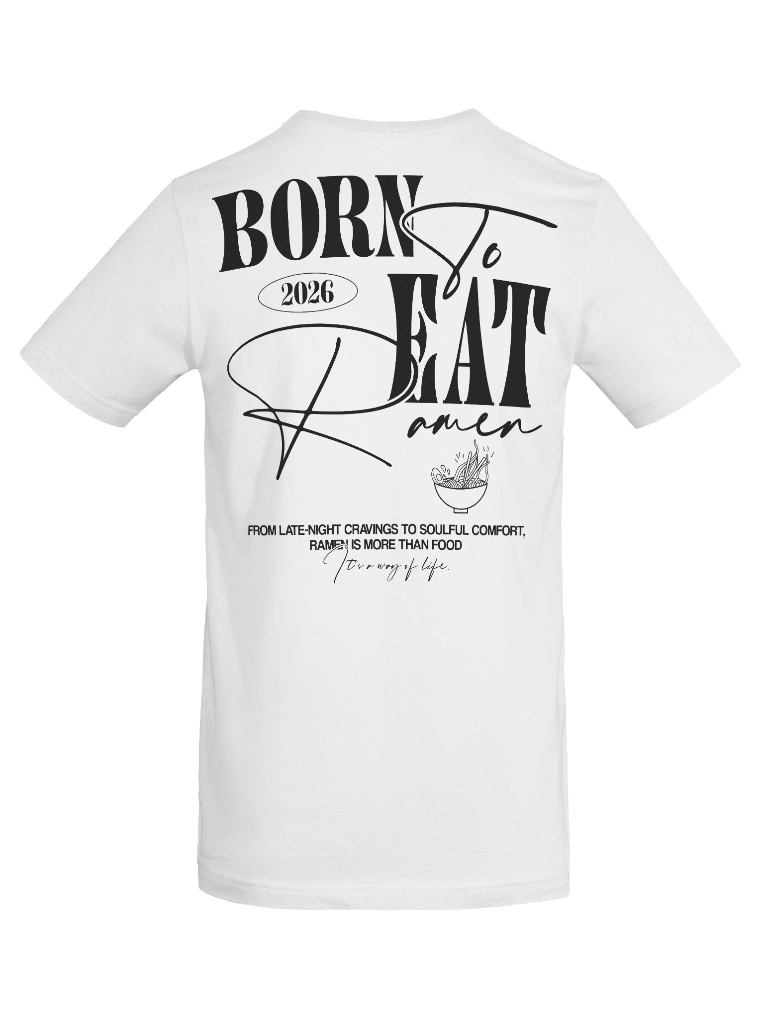 Typography Comfort T-Shirt Light product image (8)
