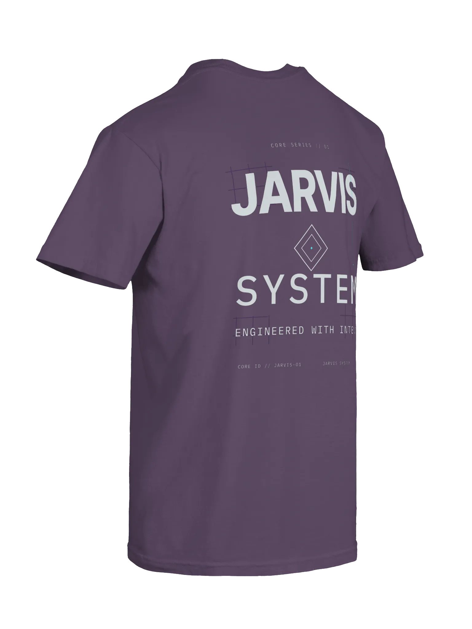 CORE SERIES 01 — MIDNIGHT PURPLE Heavyweight T-Shirt product image (8)