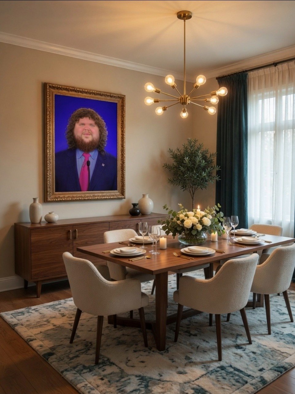 Jd Vance Canvas Portrait (Large) product image (2)